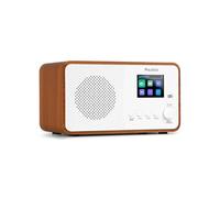 Audizio Avio - Radio DAB+, FM avec Bluetooth 5.0 - Blanche, Ecran 2,4 Pouces