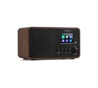 Audizio Avio - Radio DAB+, FM avec Bluetooth 5.0 - Noyer, Ecran 2,4 Pouces
