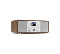Audizio Avola - Radio Internet Wifi avec Lecteur CD, Bluetooth, DAB+ et FM - Aluminium