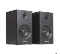 Audizio BS15 Enceintes Bibliothèque BT Actives 60W Noires