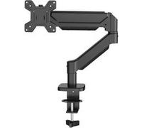 Audizio CMA10G - Support Écran Ordinateur 17-32 pouces - Réglable en Hauteur, Inclinable, Ressort à Gaz, VESA 75/100 Noir C