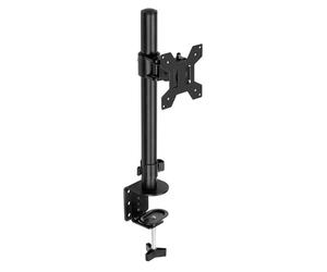 Audizio CMA10S - Support Écran Ordinateur 13-32 pouces Compact - Réglable en Hauteur, Inclinable, VESA 75/100, Poids maximal de 8 kg, Idéal pour Ajuster Position de votre Écran de PC