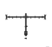 CMA20 - Support Double Ecran Ordinateur 13-32 pouces - Réglable en Hauteur, Inclinable, VESA 75/100