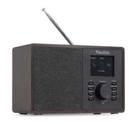 Audizio Cosa Radio Internet Wi-Fi DAB+ FM BT 5.2 Ébène Radio Numérique Compacte 30 W avec Écran Couleur 2 4"" Plus de 32 000