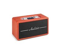 Audizio Enceinte portable BT Tune60 Rétro Cerisier DAB+ FM USB 40W