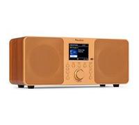 Audizio Genua Radio Dab+ Bluetooth 5.0 - Cuivre, Écran Couleur 2,8", Deux Haut-Parleurs, Sortie Casque, Port USB, Télécommande Incluse, Idéale pour Écouter la Radio à la Maison