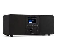 Audizio Genua Radio DAB+ Bluetooth 5.0 - Noire, Écran Couleur 2,8 avec Télécommande Noir G