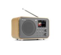 Audizio Milan - Radio DAB+ avec Batterie et Bluetooth - Bambou