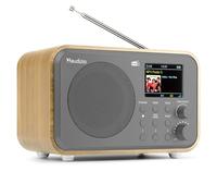 Audizio Milan Radio Dab+ FM Portable Bluetooth Batterie Intégrée Bambou