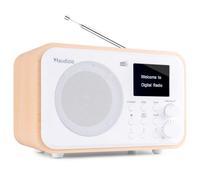 Audizio Milan Radio Dab+ FM Portable Bluetooth Batterie Intégrée Blanc