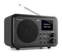 Audizio Milan Radio Dab+ FM Portable Bluetooth Batterie Intégrée Noir