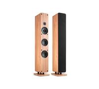 Audizio Pack Hi-Fi Stéréo ARCO 320W Chêne Clair Enceintes Colonnes BT