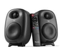 Audizio RS60 Enceintes PC 120W avec Bluetooth 5.0, Woofer 3" et Tweeter 1", DSP 3 Modes Sonores, Design Noir Élégant, Idéales pour Gaming, Musique et Studio