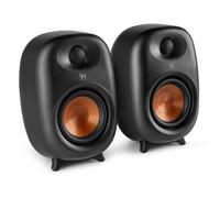 Audizio RS80 Enceintes PC 160W avec BT 5.0 Woofer 4"" et Tweeter 1"" Entrées Optique RCA et USB DSP 3 Modes Sonores Design Noir