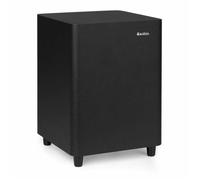 Audizio SW65C Caisson de Basses Actif Hi-FI 130W, Subwoofer 6,5" avec Réglage de Crossover, Design Compact Noir, Idéal pour Musique, Films et Home Cinéma