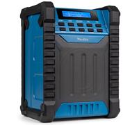 Audizio Temi Radio de Chantier Dab+ avec Batterie, IP54, BT 5.0, Bleu