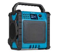 Audizio TEMI-XL - Radio de Chantier 200W avec Dab+/FM, BT sans Fil, Batterie Longue Durée & Powerbank - Enceinte Robuste IP54