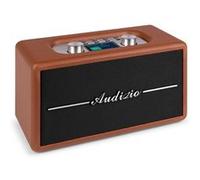 Audizio Radio rétro Tune60 – DAB+/FM, Bluetooth, écran LCD, secteur ou piles – Marron