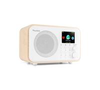 Audizio Radio Internet Vicenza - Wi‑Fi Bluetooth Batterie DAB/FM 32 000 stations 10h - Blanc