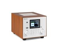 Audizio Vieste Radio Dab+ FM Bluetooth 5.0 - Blanche, Subwoofer Intégré, Écran Couleur 2,8", Port USB, Sortie Casque, Télécommande Incluse, Idéale pour Écouter la Radio à la Maison