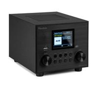 Audizio Vieste Radio Dab+ FM Bluetooth 5.0 - Noire, Subwoofer Intégré, Écran Couleur 2,8", Port USB, Sortie Casque, Télécommande Incluse, Idéale pour Écouter la Radio à la Maison
