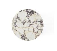 Audo Androgyne Plateau Pour Table D'Appoint Ø65 Calacatta Viola