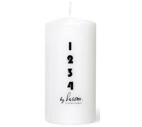 Audo Bougie de l'Avent - blanc