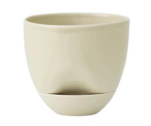 Audo Copenhagen Cache-pot Hydrous Ø12 cm Ashen