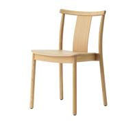 Audo Copenhagen Chaise de table Merkur Natural oak