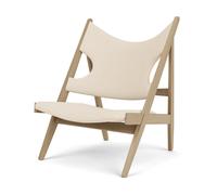 Audo Copenhagen Chaise lounge Knitting Natural oak-Logan Jasmine