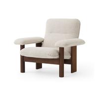 Audo Copenhagen Fauteuil Brasilia Dark oak-Moss 011 grey