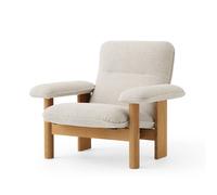 Audo Copenhagen Fauteuil Brasilia Oiled oak-Moss 011 grey