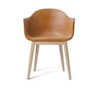 Audo Copenhagen Harbour Dining Chair chaise de salle à manger entièrement rembourrée Aida 0250-console en chêne naturel