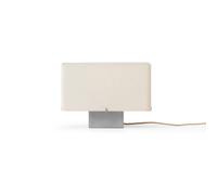 Audo Copenhagen Lampe de table Nonna 24 cm Aluminium brossé-sable