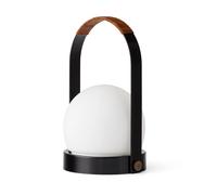 Lampe Portable Audo Carrie, Acier Noir /cuir