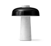 Audo Reverse Lampe à Poser Carrara/ Noir