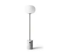 Audo Copenhagen Lampe sur pied JWDA Marbre de Carrare-laiton bruni. 130 cm