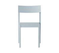 Audo Copenhagen Mauro chaise Linen blue chêne