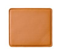 Audo Copenhagen Mauro coussin de chaise pour chaise Cuir Madras cognac
