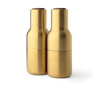 Audo Bottle Grinder Lot de 2 Laiton Brossé/Noyer