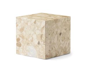 Audo Copenhagen Piédestal Plinth Cubic 40x40 cm Kunis Breccia