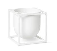 Audo Copenhagen Pot à fleurs Kubus 14 cm Blanc