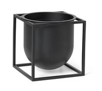 Audo Copenhagen Pot à fleurs Kubus 14 cm Noir