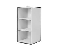 Audo Copenhagen Rangement Frame 70 light grey. 2 étagères