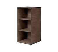 Audo Copenhagen Rangement Frame 70 smoked oak. 2 étagères