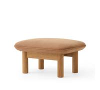 Audo Copenhagen Repose-pieds Brasilia Dunes camel 21004 marron-chêne