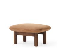 Audo Copenhagen Repose-pieds Brasilia Dunes camel 21004 marron-chêne foncé