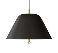 Audo Copenhagen Suspension Levitate Ø40 cm Noir-Laiton