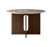 Audo Copenhagen Table à manger Androgyne Grey galaxy-chêne foncé