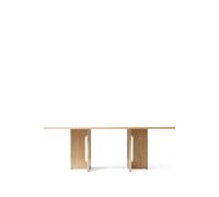 Audo Copenhagen Table à manger Androgyne Rectangular natural oak. 210x109 cm
